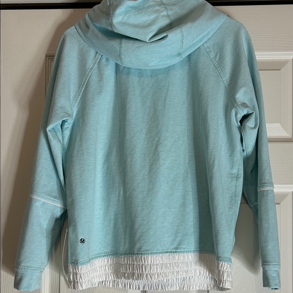 Lululemon All Good Pullover Women's Light Green Hoodie Size 8 - Picture 5 of 12